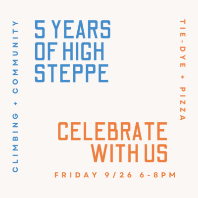 5 years of High Steppe, celebrate with us!