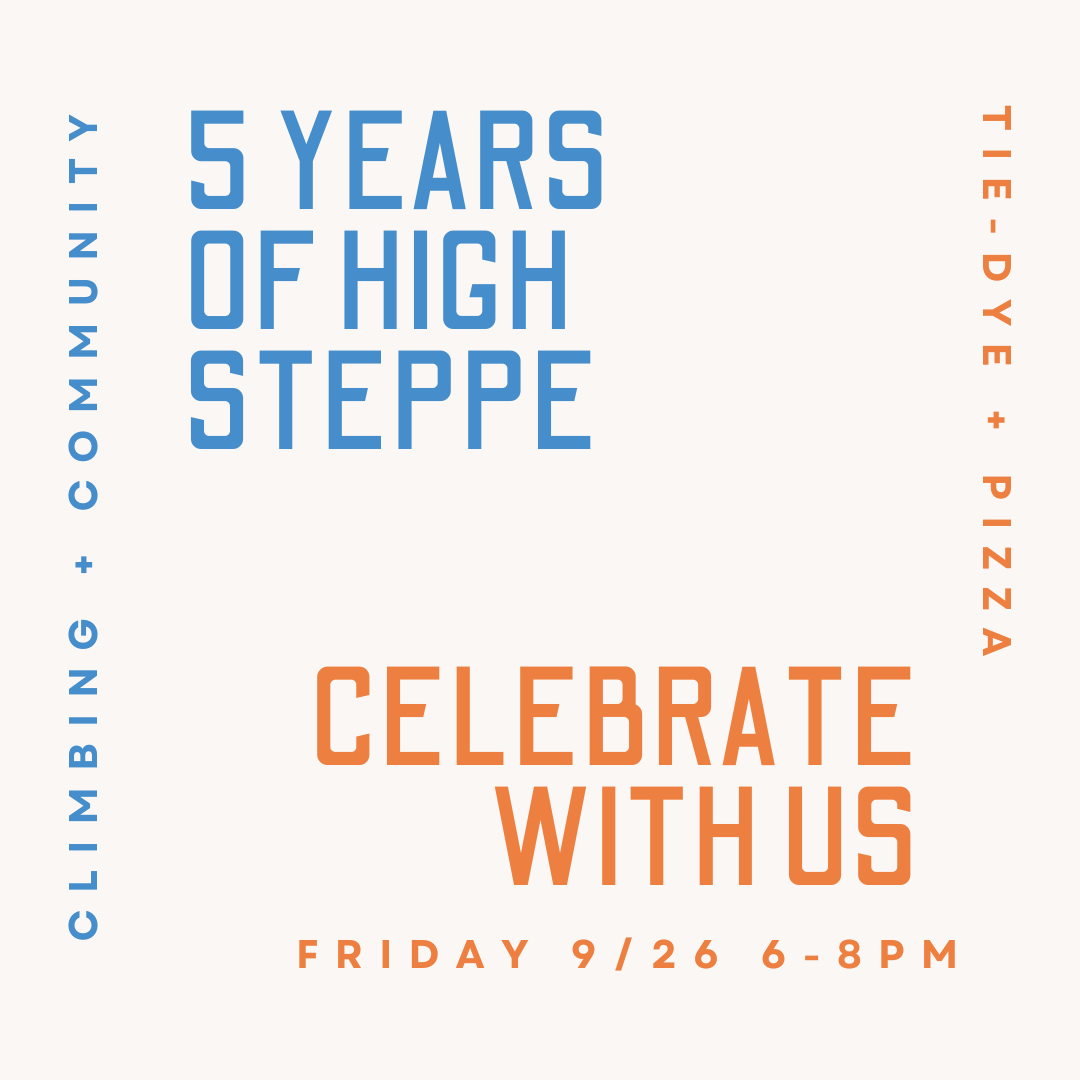 5 years of High Steppe, celebrate with us!