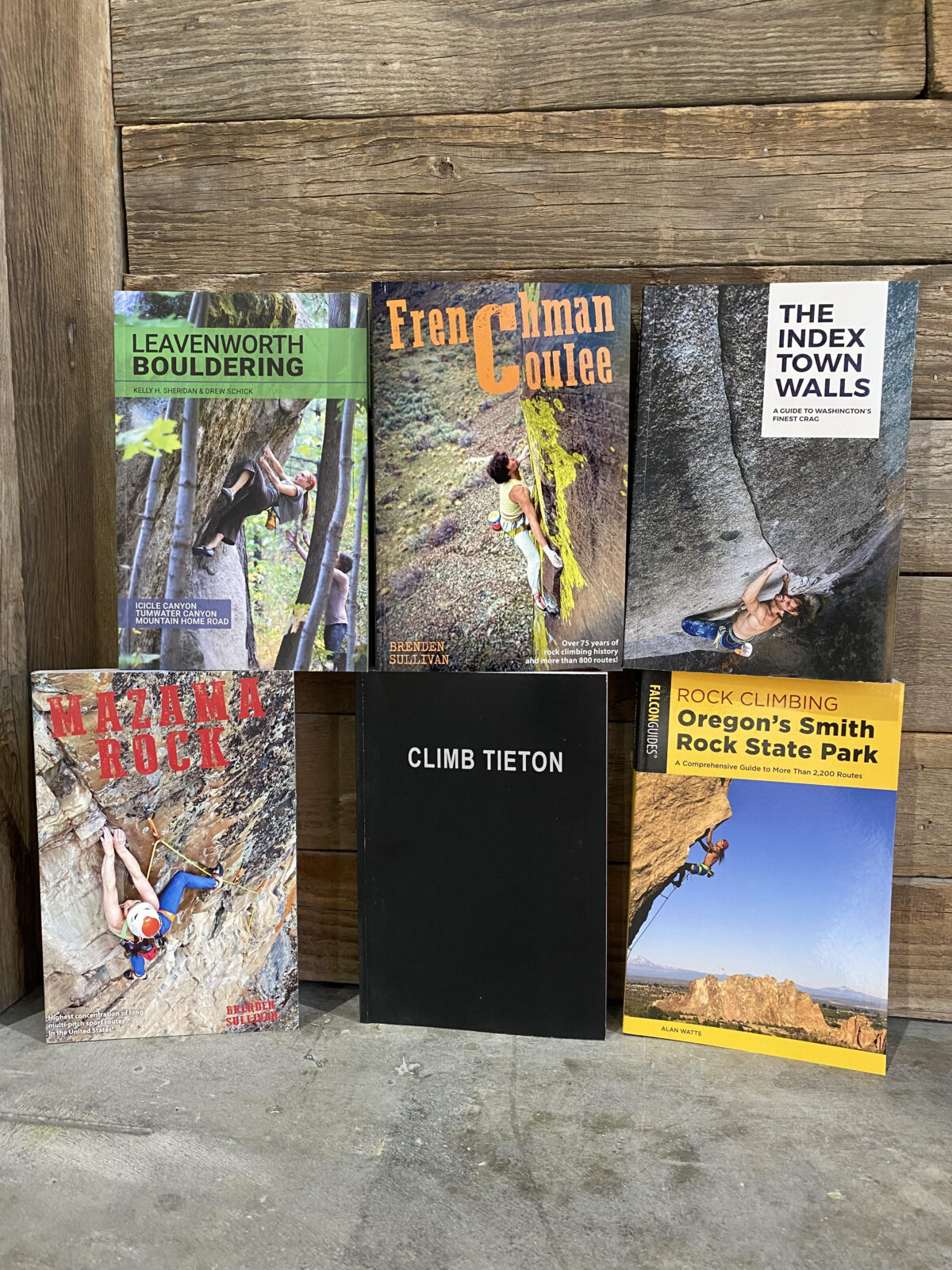 local area guidebooks for climbing