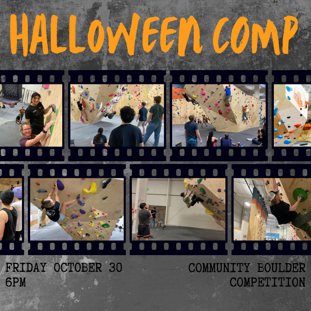 halloween community boulder comp