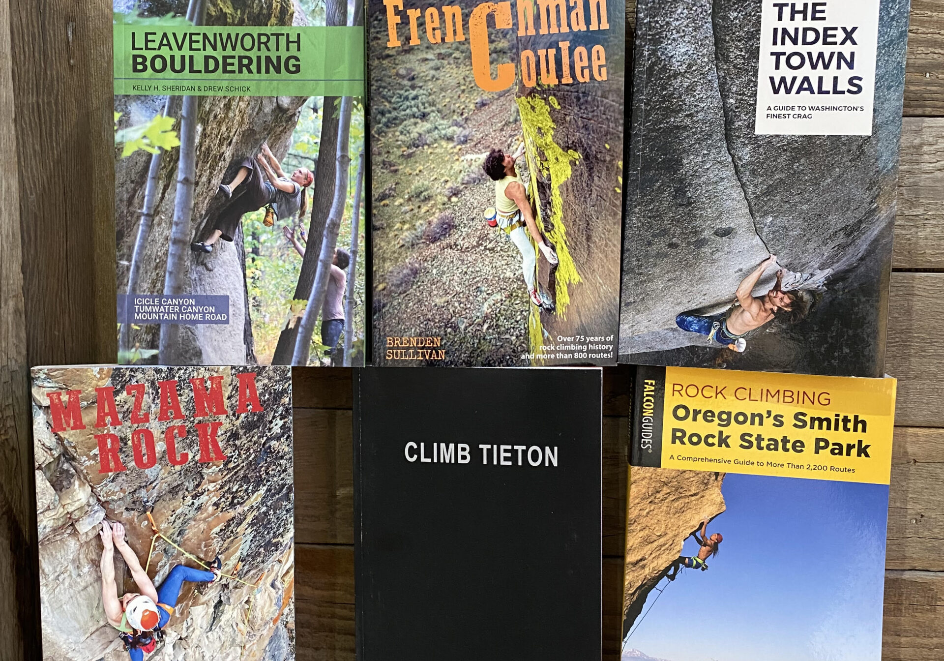 local area guidebooks for climbing